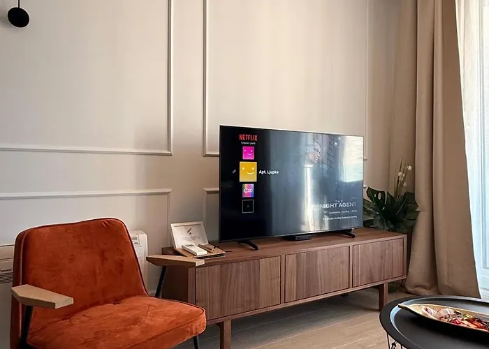 شقة Ljupka - - With Private Free Parking